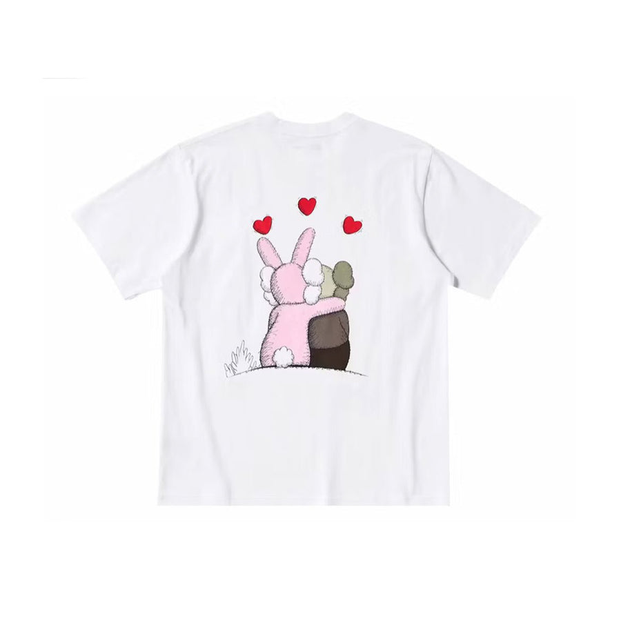 Camiseta KAWS x Uniqlo Warhol UT Graphic 476350 Branco em branco original na LK Sneakers