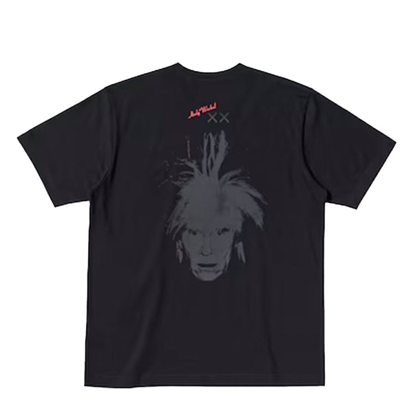 Camiseta KAWS x Uniqlo Warhol UT Graphic 476352 Preto