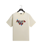 Camiseta Kith Brush Vintage Boxy Alex Silk Off White camiseta em off white original na LK Sneakers