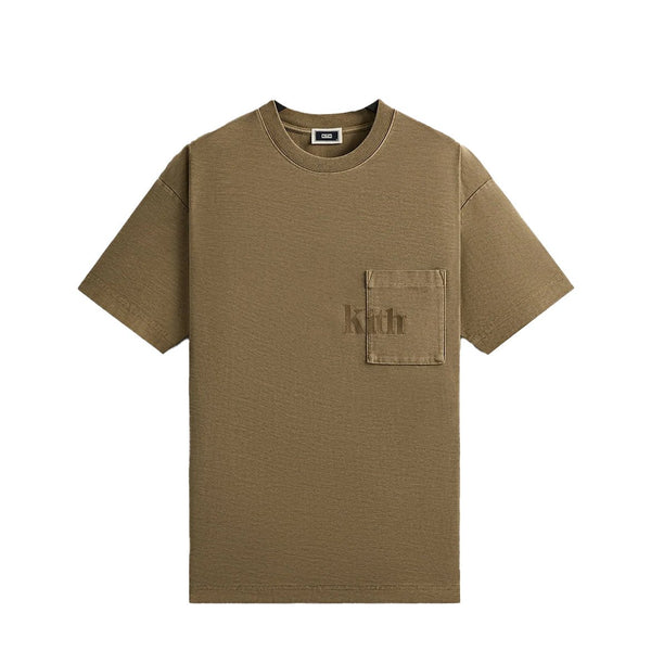 kith tシャツ　M camiseta-kith-quinn-tee-verde-