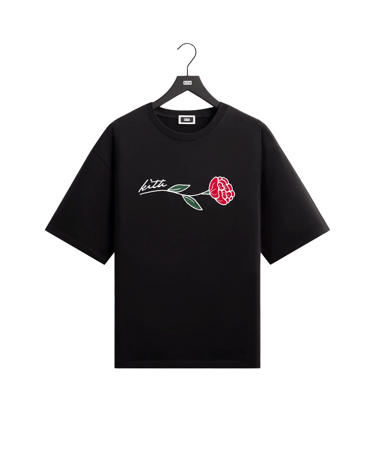 Camiseta Kith Signature Rose Jones Black Preto
