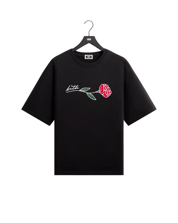 Camiseta Kith Signature Rose Jones Black Preto