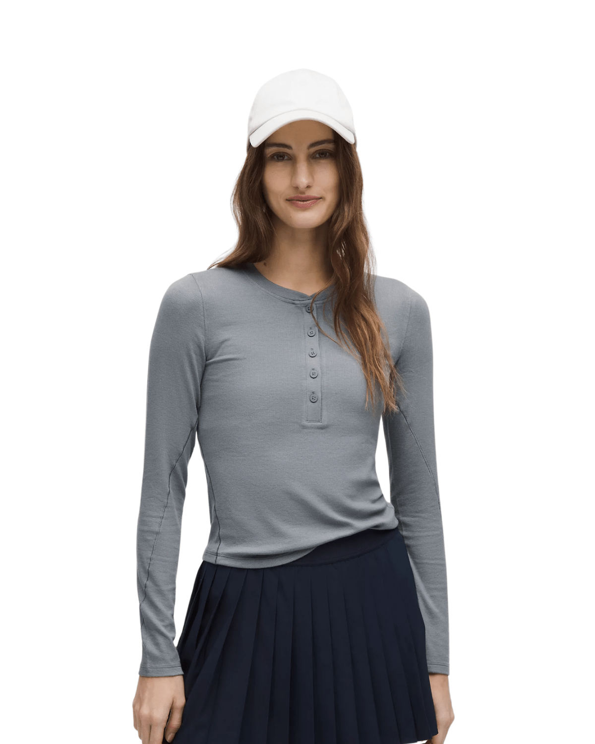 Camiseta Lululemon Hold Tight Henley | LK Sneakers