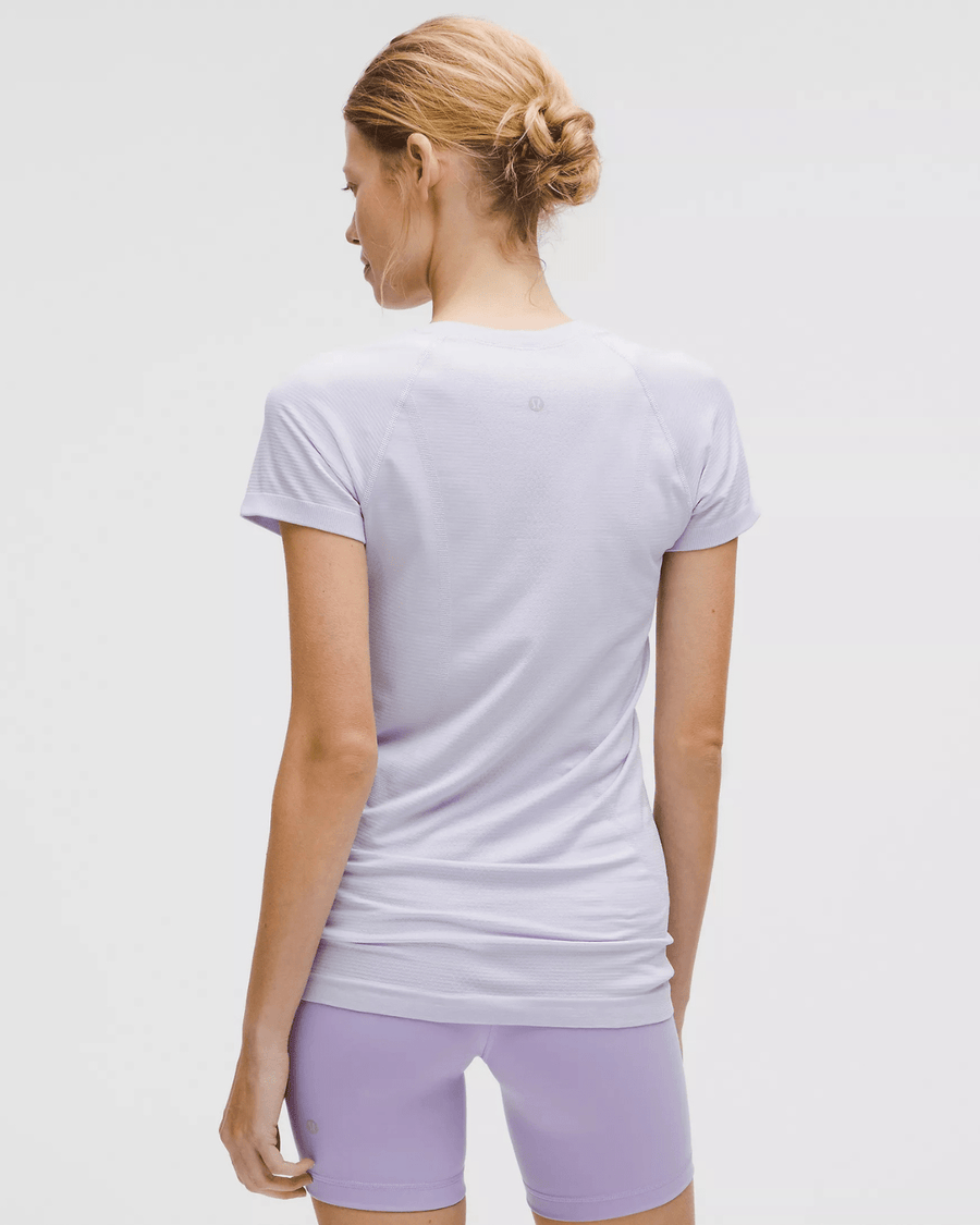 Vista traseira Camiseta Lululemon Swiftly Tech  2.0 Hip Length
