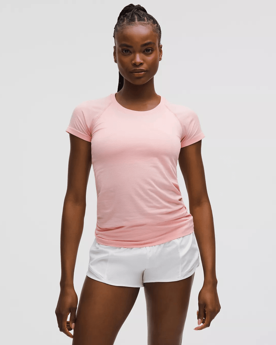 Vista do solado Camiseta Lululemon Swiftly Tech  2.0 Hip Length