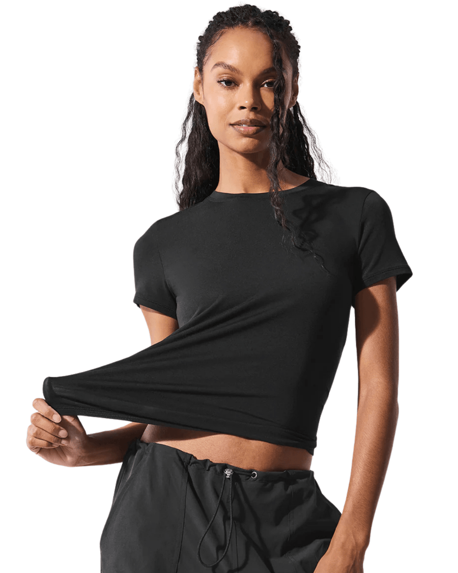 Vista superior Camiseta Manga Curta Alo Yoga All Day