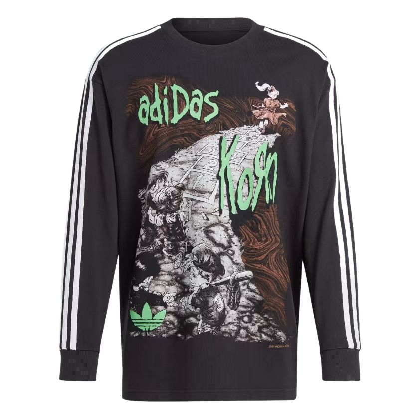 Camiseta Manga Longa Adidas x Korn - Camiseta - Adidas - IW7523 - 1