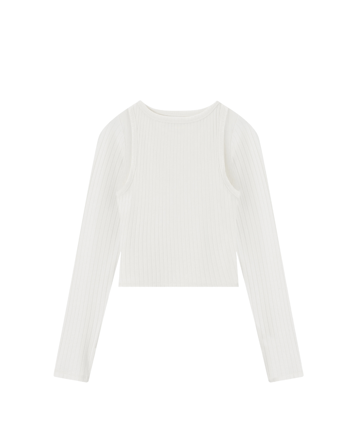 Camiseta Manga Longa nude Project Double Trouble Branco - Nude Project - NP02 - 1