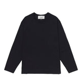 Camiseta Manga Longa Pace Relaxed Waffle Knit Preto em preto original na LK Sneakers
