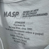 Vista traseira Camiseta MASP x Leonilson 