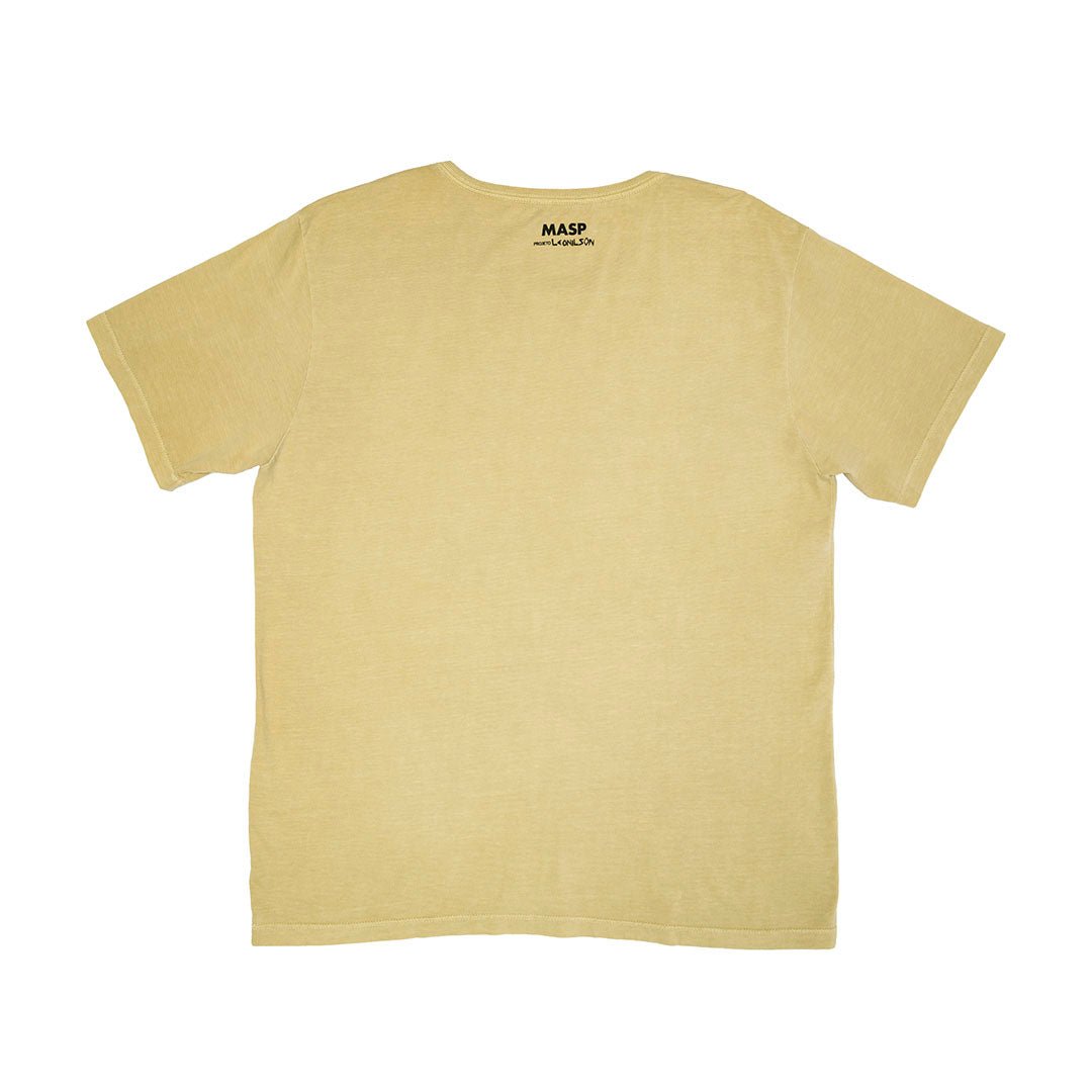 Camiseta MASP x Leonilson "O Porta Fortuna" Bege - Camiseta - MASP x Leonilson - MASP2 - 1