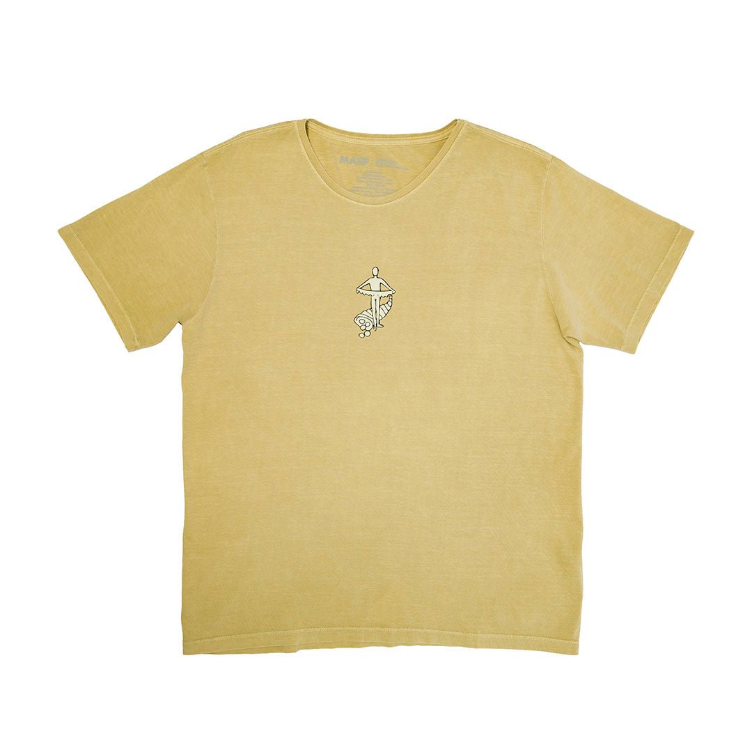 Camiseta MASP x Leonilson "O Porta Fortuna" Bege