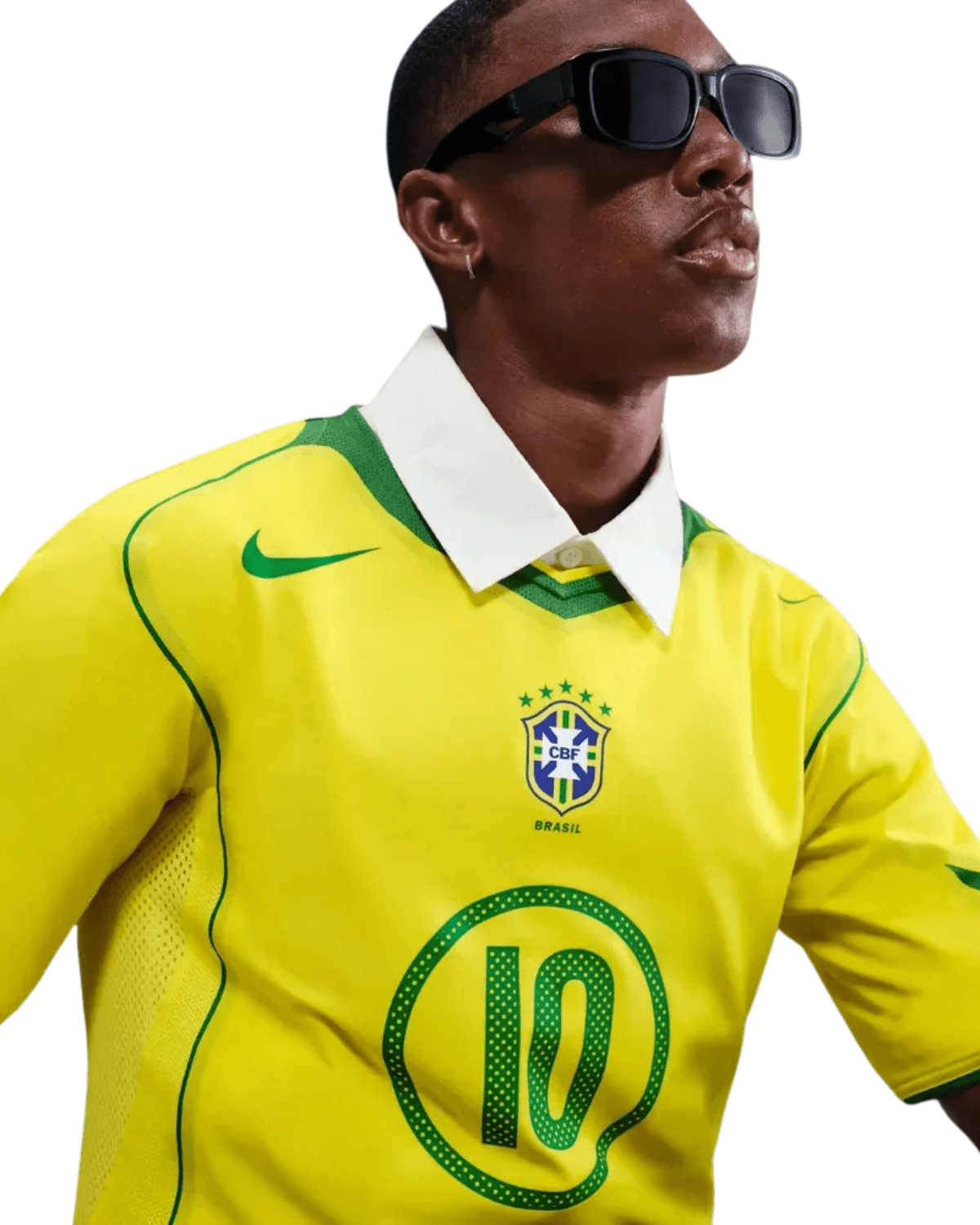 Camiseta Nike Ronaldinho Brasil 2004 Total 90 Amarela - Nike - IF2941731 - 1