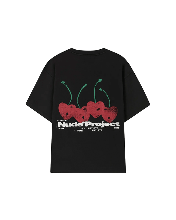 Camiseta Nude Project Carmin Black Preto