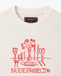 Camiseta Nude Project Cena Marshmallow Off White - Nude Project - NDP035 - 1