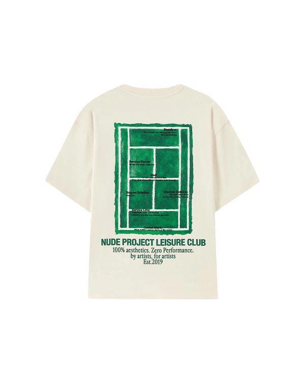 Camiseta Nude Project Court Ivory Off White