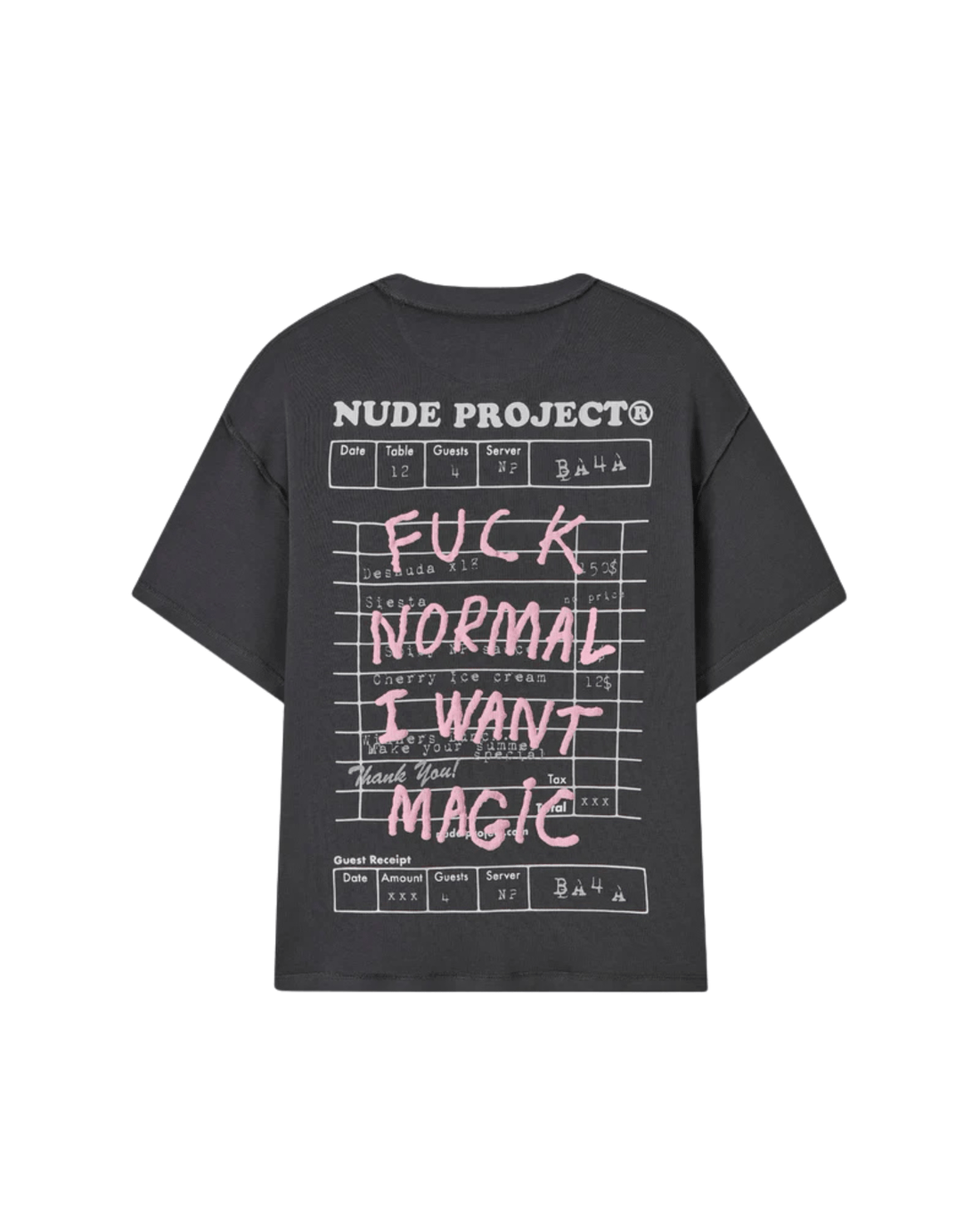 Camiseta Nude Project Fuck Normal Ash Cinza - Nude Project - NDP012 - 1