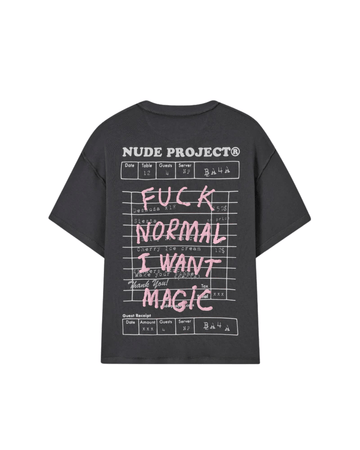 Camiseta Nude Project Fuck Normal Ash Cinza - Nude Project - NDP012 - 1