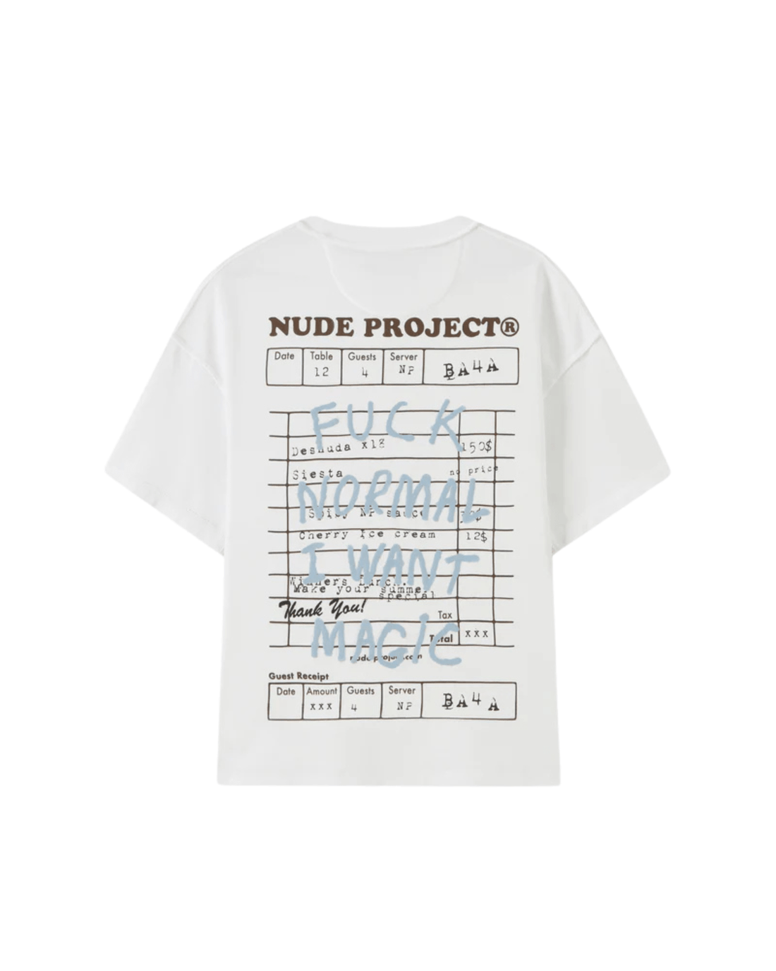 Camiseta Nude Project Fuck Normal White Branco - Nude Project - NDP011 - 1
