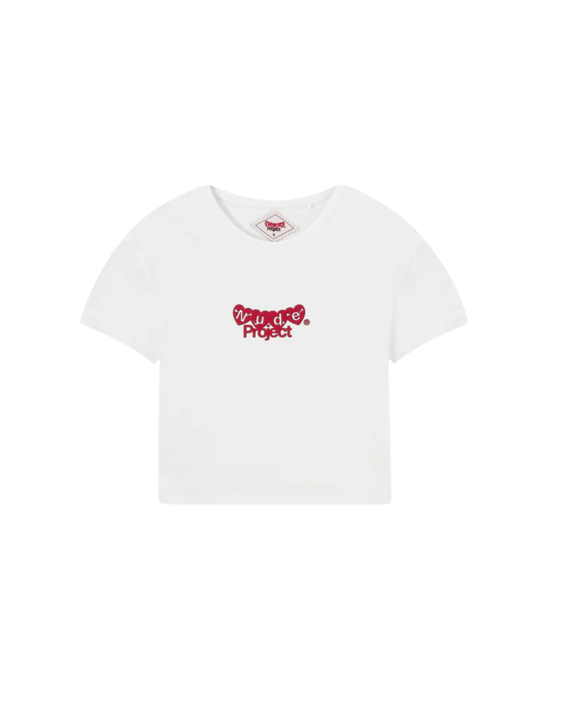 Camiseta Nude Project Hearts White Branco - Nude Project - NDP031 - 1