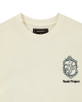 Camiseta Nude Project Honor Tee Marshmallow Off White