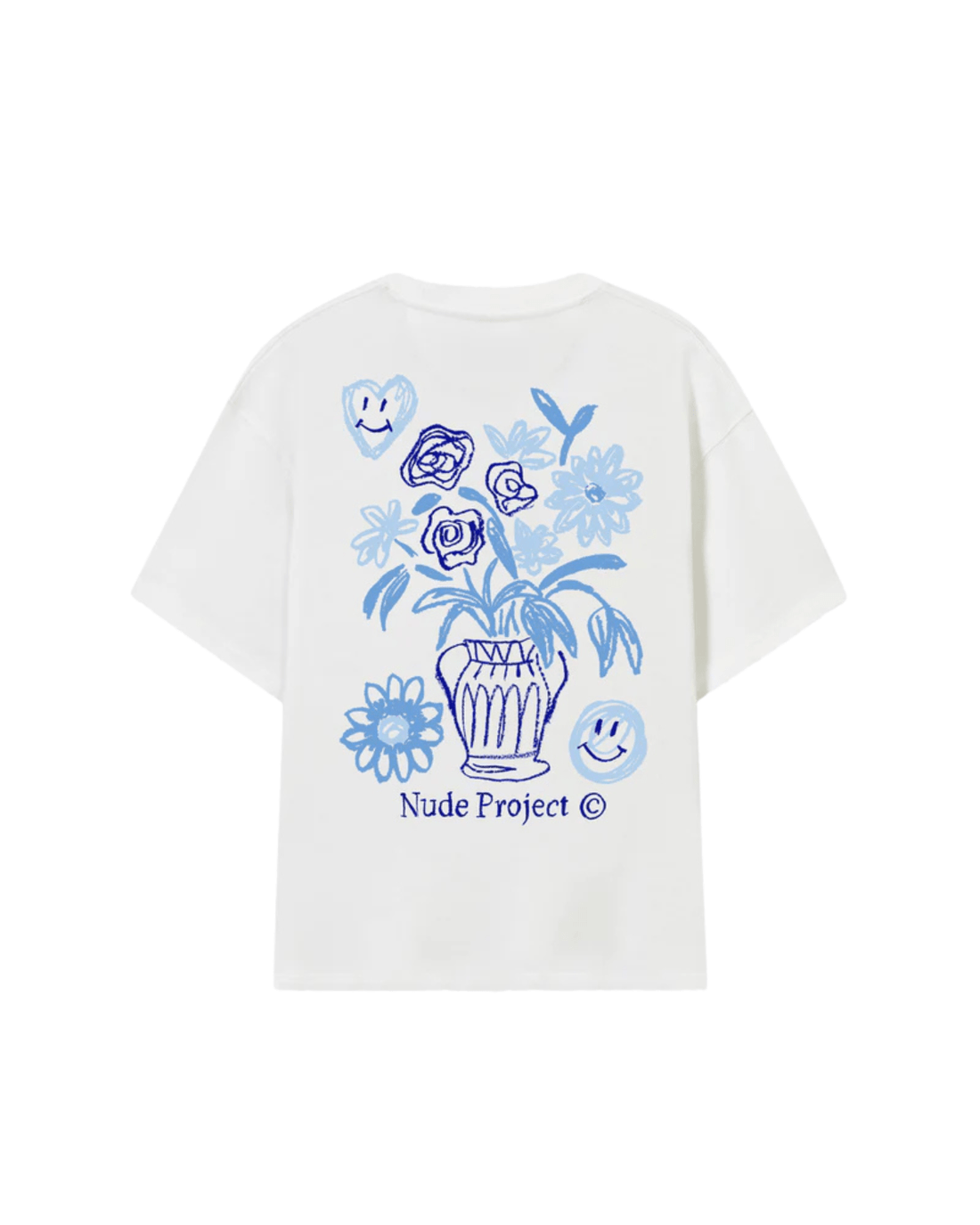 Camiseta Nude Project Jarron White/Blue Branco - Nude Project - NDP005 - 1