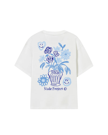 Camiseta Nude Project Jarron White/Blue Branco - Nude Project - NDP005 - 1