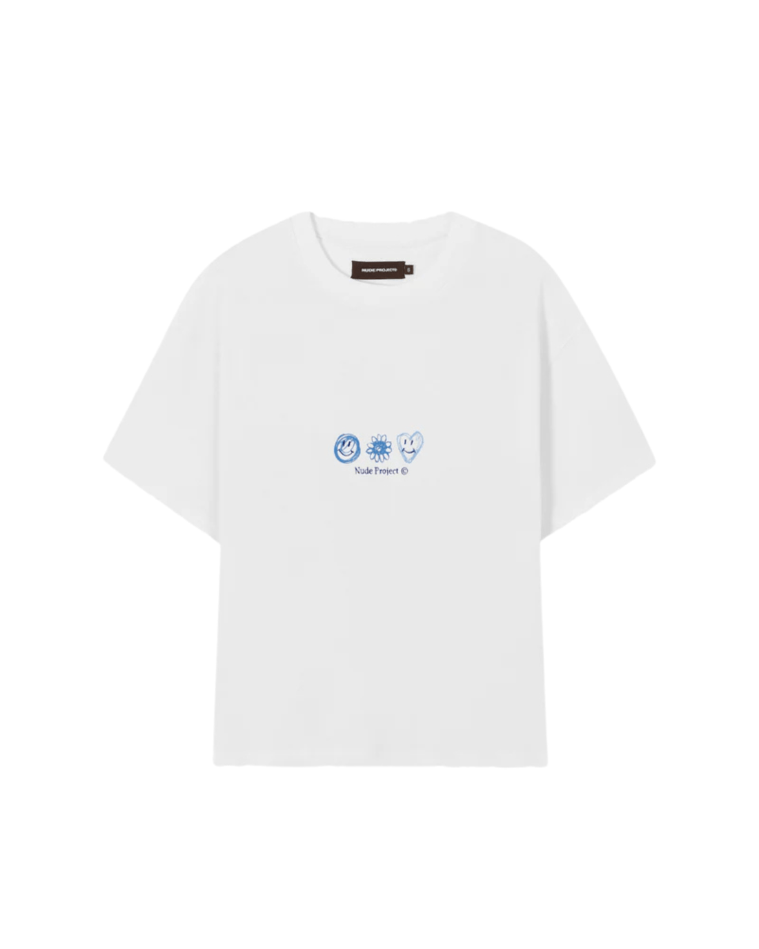Camiseta Nude Project Jarron White/Blue Branco - Nude Project - NDP005 - 1