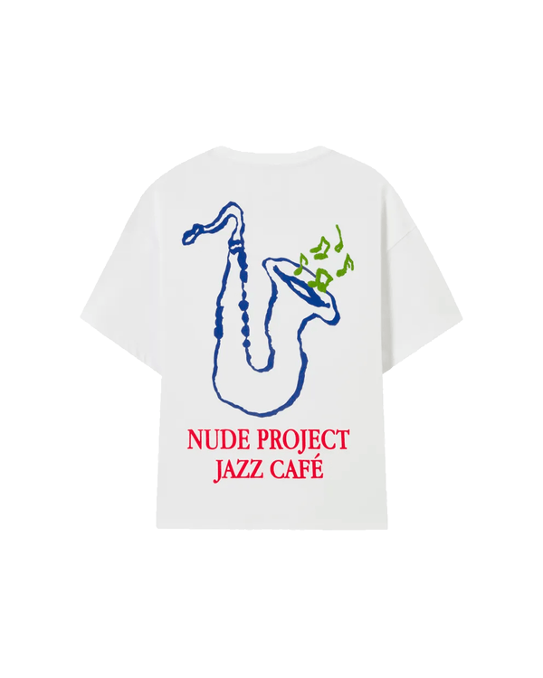 Camiseta Nude Project Jazz Café Tee White Branco