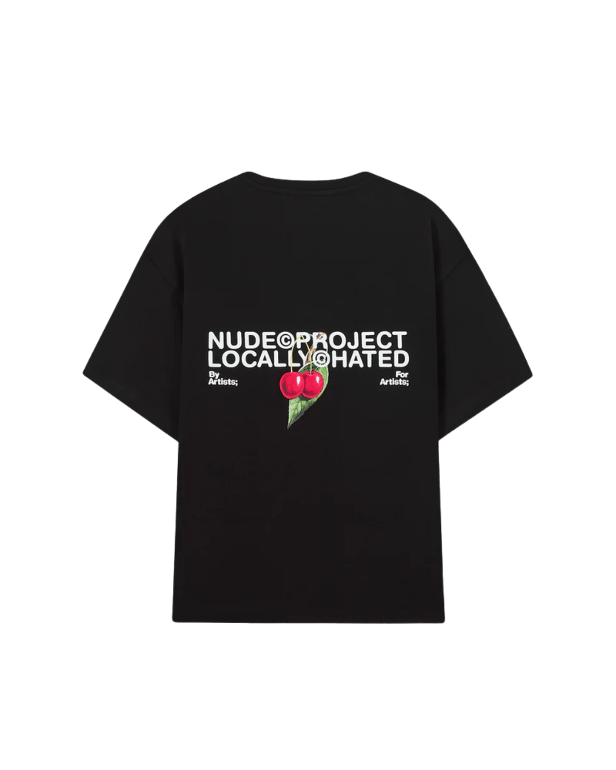 Camiseta Nude Project Locally Hated Cherry Black Preto - Nude Project - NDP007 - 1