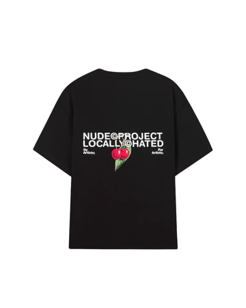 Camiseta Nude Project Locally Hated Cherry Black Preto - Nude Project - NDP007 - 1