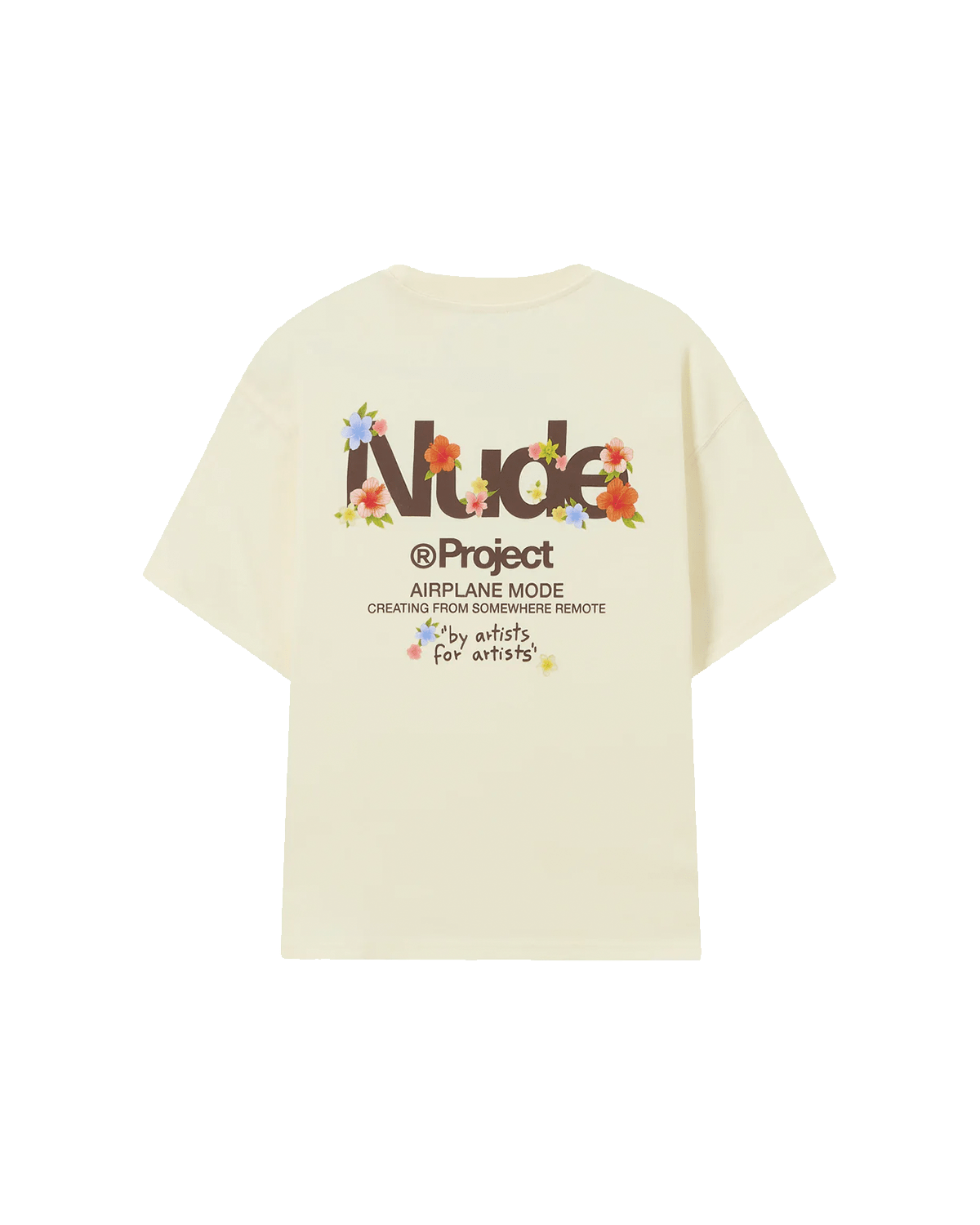Camiseta Nude Project Lotus Marshmallow Off White
