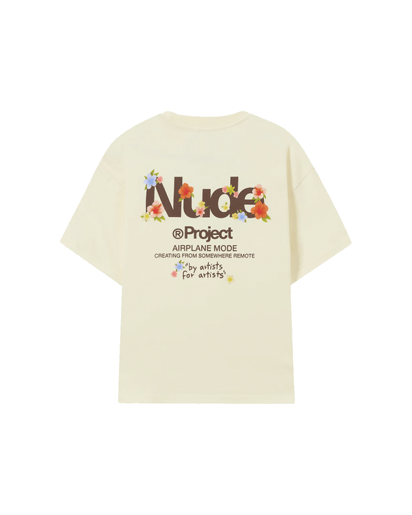 Camiseta Nude Project Lotus Marshmallow Off White