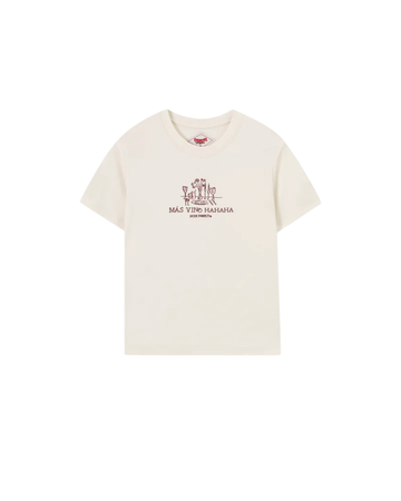 Camiseta Nude Project Más Vino Cru Off White - Nude Project - NDP030 - 1