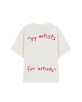 Camiseta Nude Project Motto Tee Beige Off White - Nude Project - NDP009 - 1