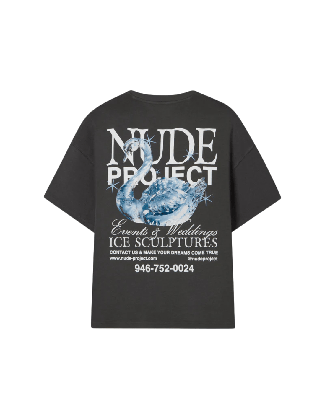 Camiseta Nude Project Sculpture Ash Cinza - Nude Project - NDP013 - 1