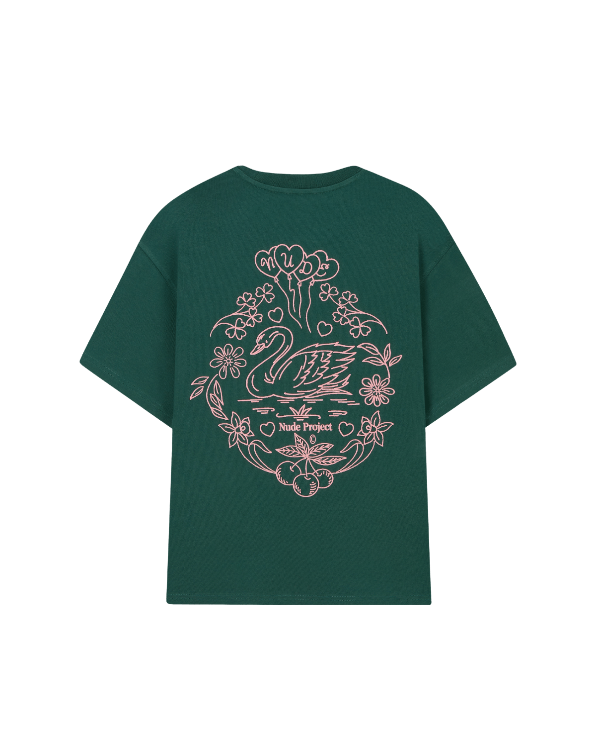 Camiseta Nude Project Swan Garden - Nude Project - NP17 - 2