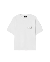 Vista lateral Camiseta Nude Project Tennis Branca