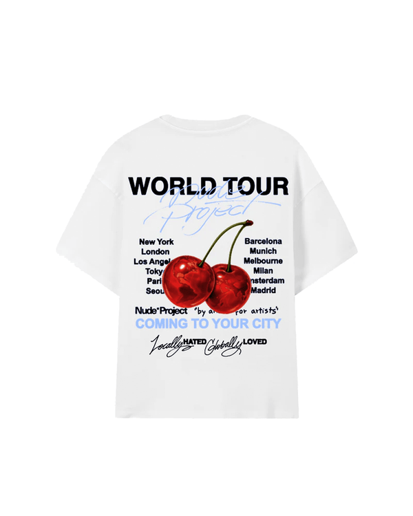 Camiseta Nude Project Tour Branco - Nude Project - 