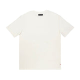 Vista lateral Camiseta Oversized Dane-se Pare, Respire Off White