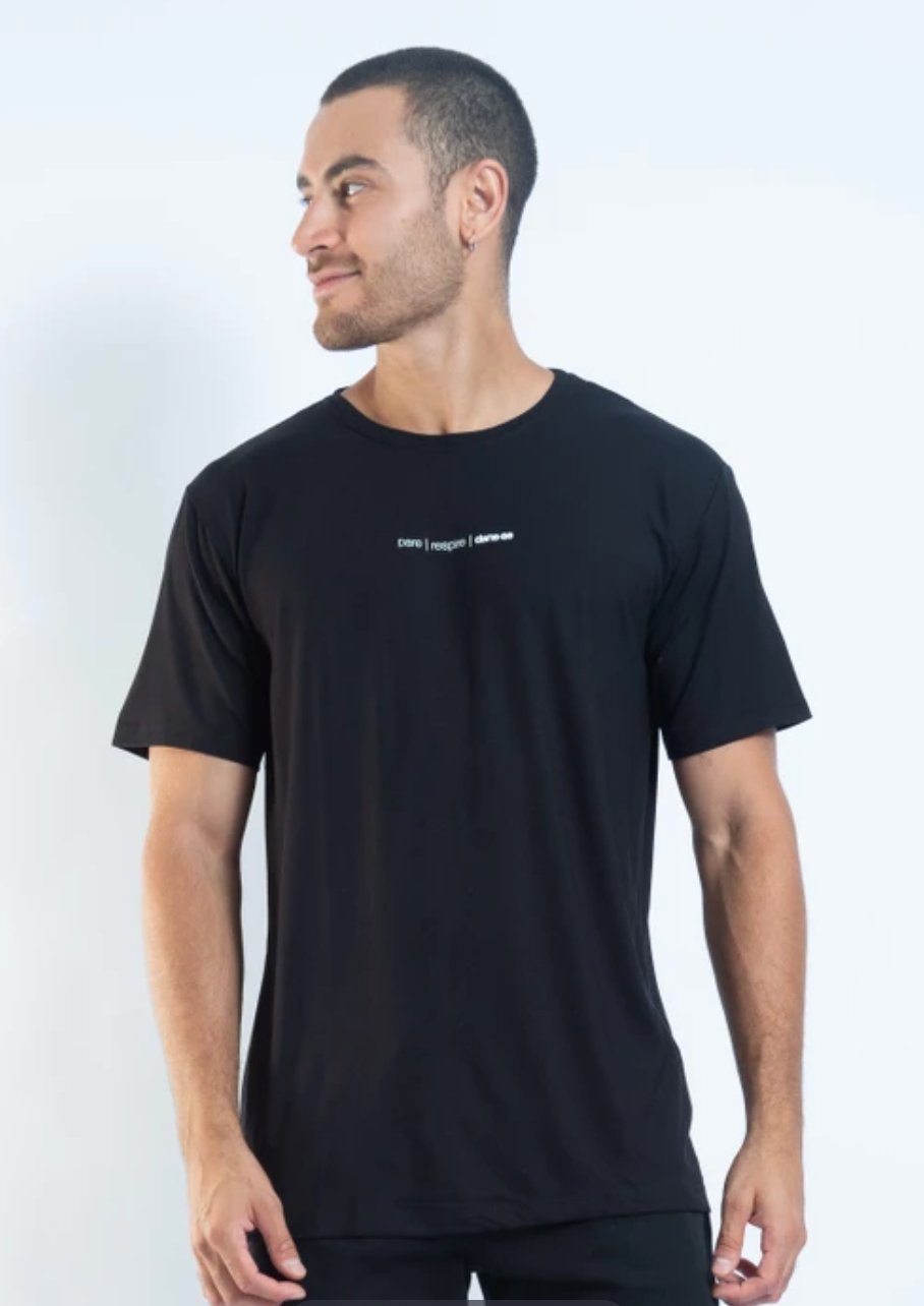 Camiseta Oversized Dane - se Pare, Respire Preto - LK - 5347 - 1