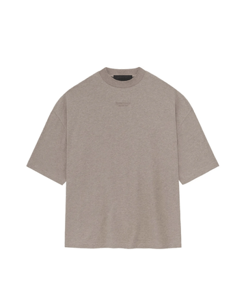 Camiseta Oversized Essentials Fear of God "Core Heather" Bege - Camiseta - Essentials - 