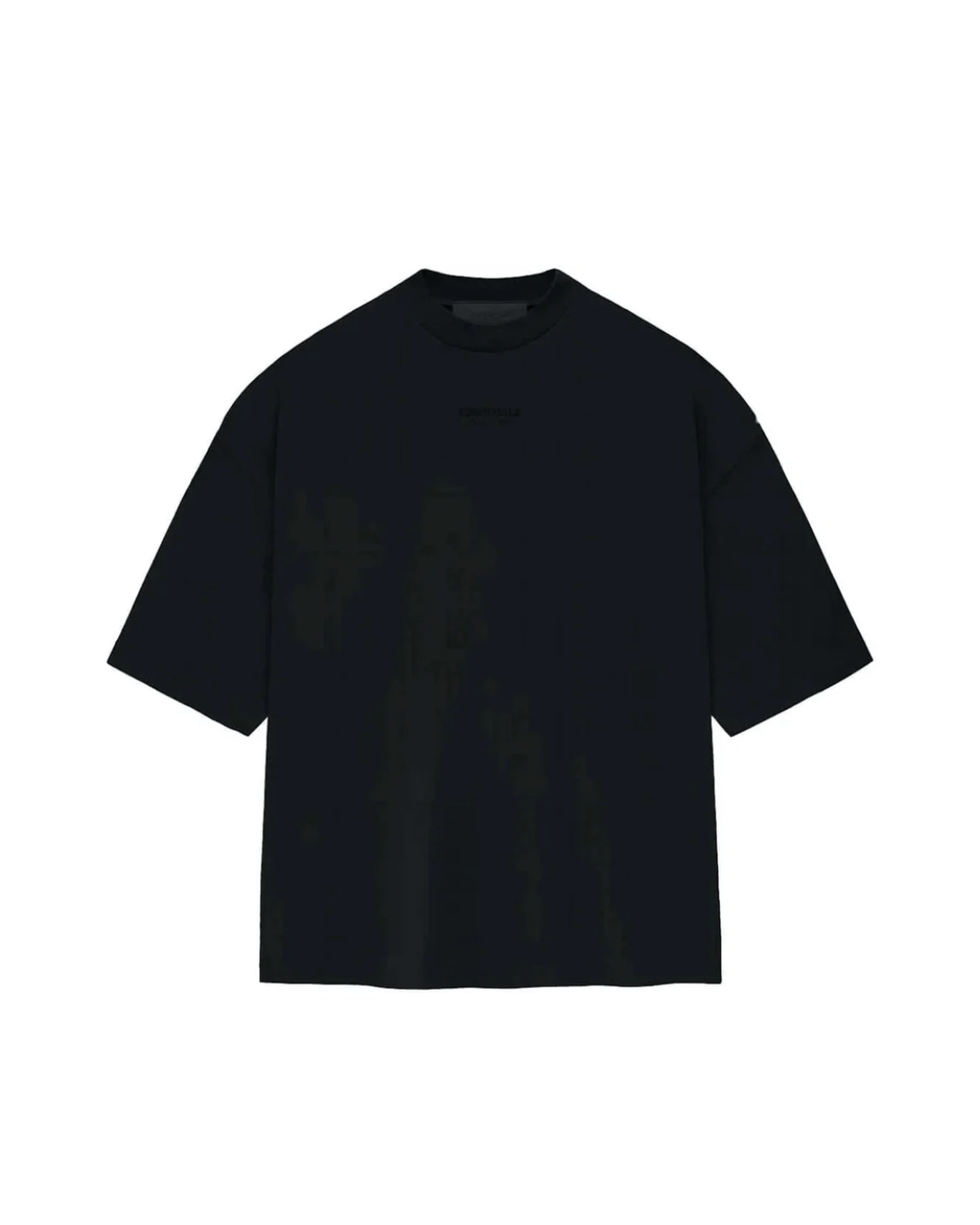 Camiseta Oversized Essentials Fear of God "Jet Black Small Logo" Preto - Camiseta - Essentials - 