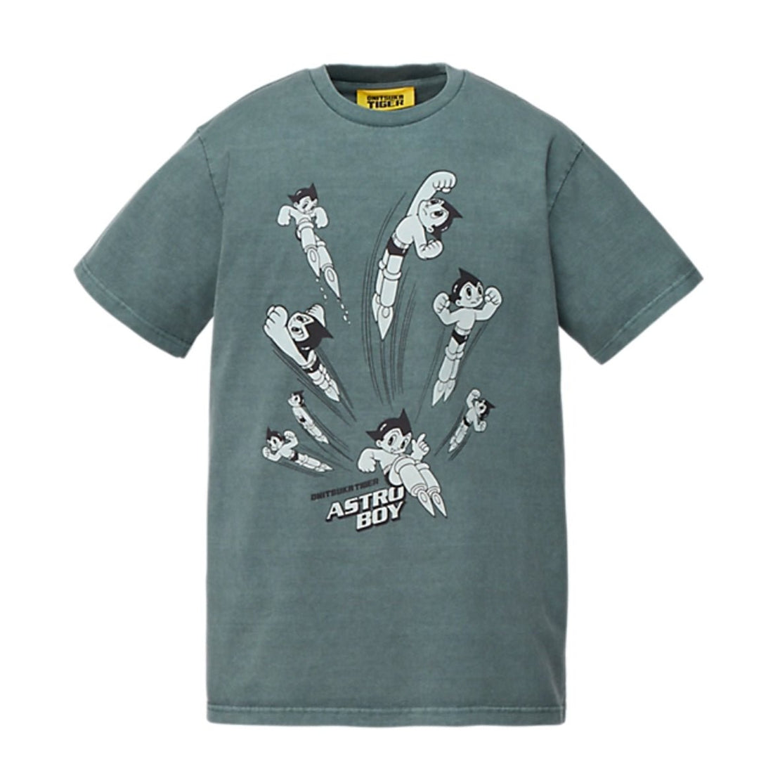 Camiseta Oversized Onitsuka Tiger x Astroboy Graphic Verde - Onitsuka Tiger - 2183B516400