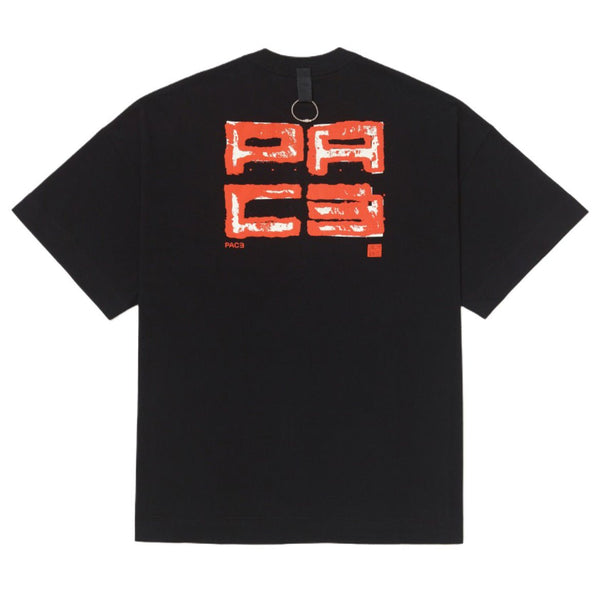 Camiseta Oversized Pace Boulder Black Preto