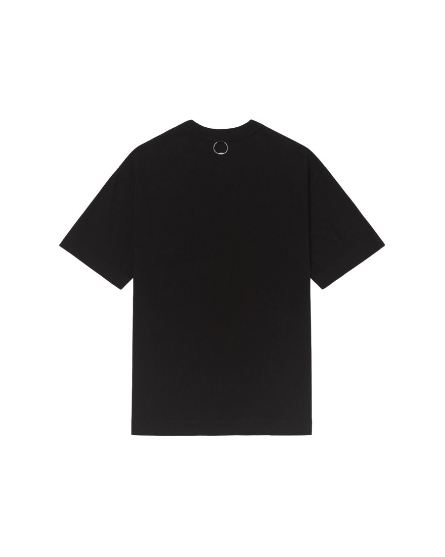Vista lateral Camiseta Pace Fold Preta