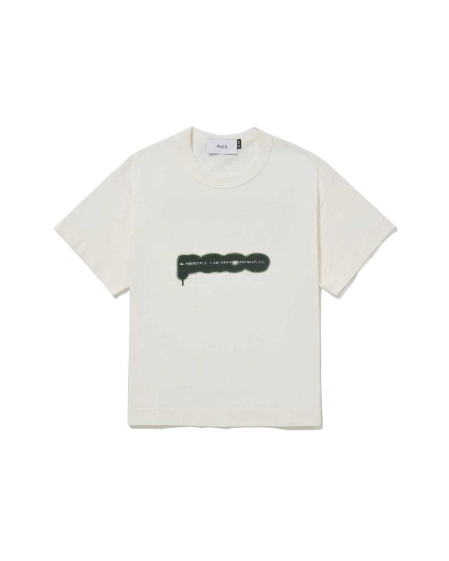 Camiseta Pace Principles Off White em white original na LK Sneakers