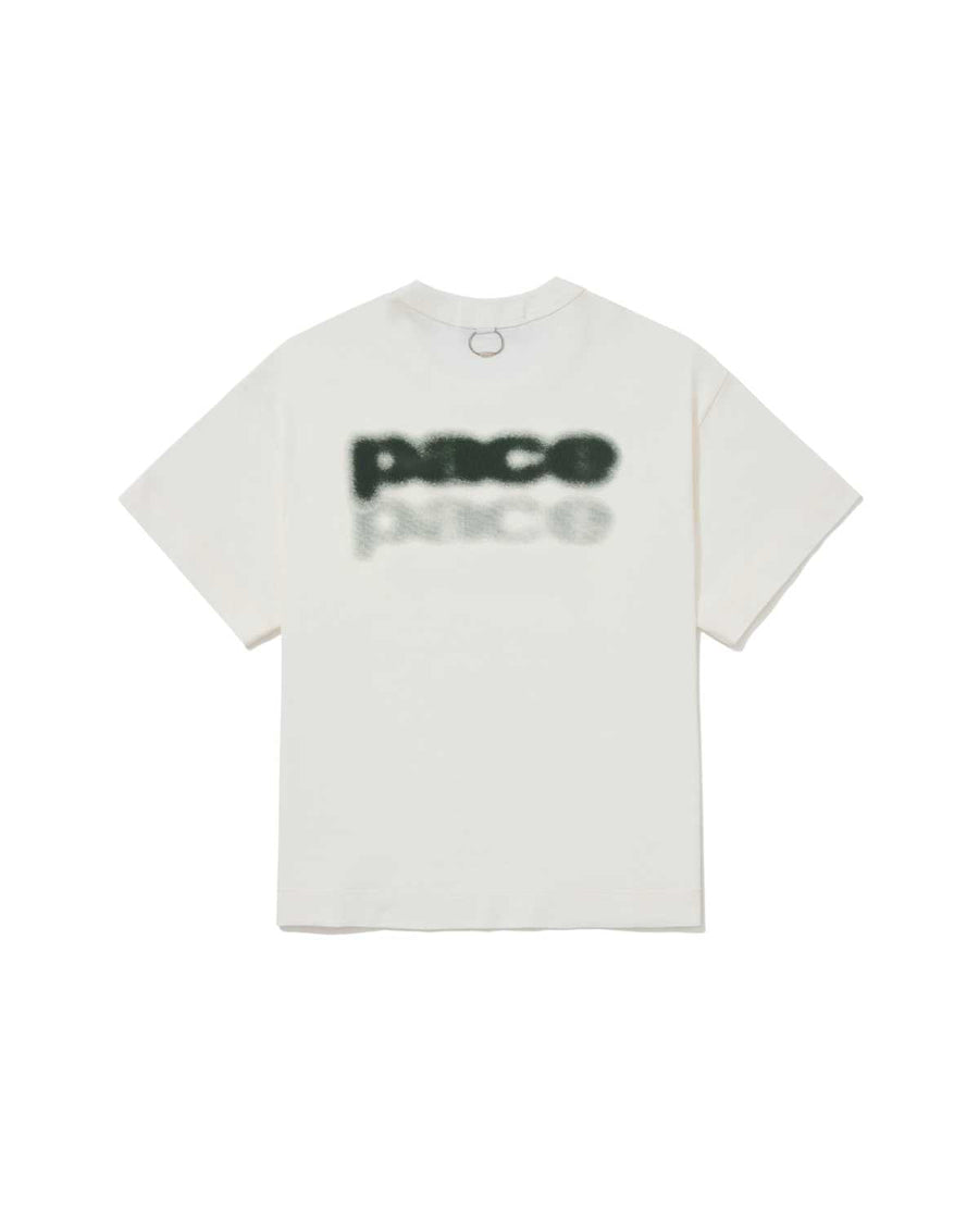 Vista lateral Camiseta Pace Principles Off White