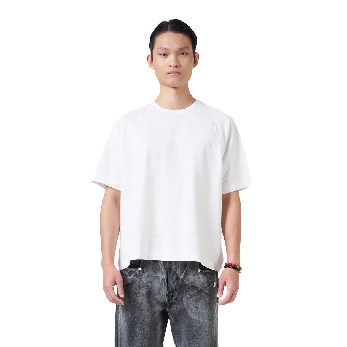 Camiseta Pace Waffle Knit Off White por R$ 202,99 em até 10x | LK