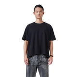 Vista lateral Camiseta Pace Waffle Knit Preto